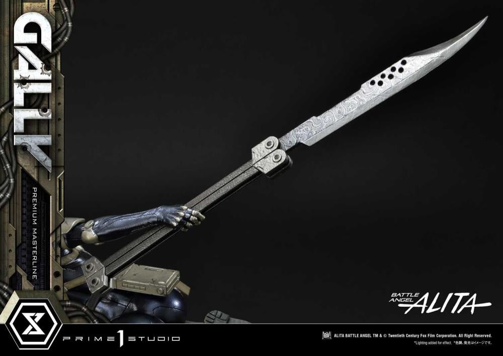 Battle Angel Alita Premium Masterline Alita 1/4 Scale Statue Gallery Image 27