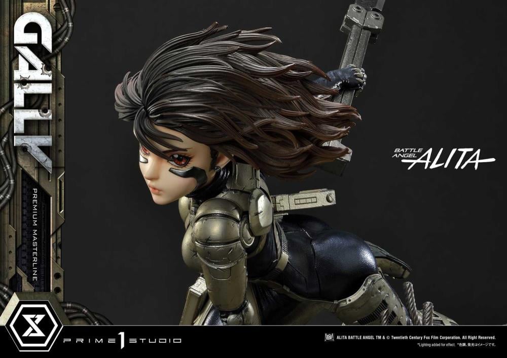 Battle Angel Alita Premium Masterline Alita 1/4 Scale Statue Gallery Image 14