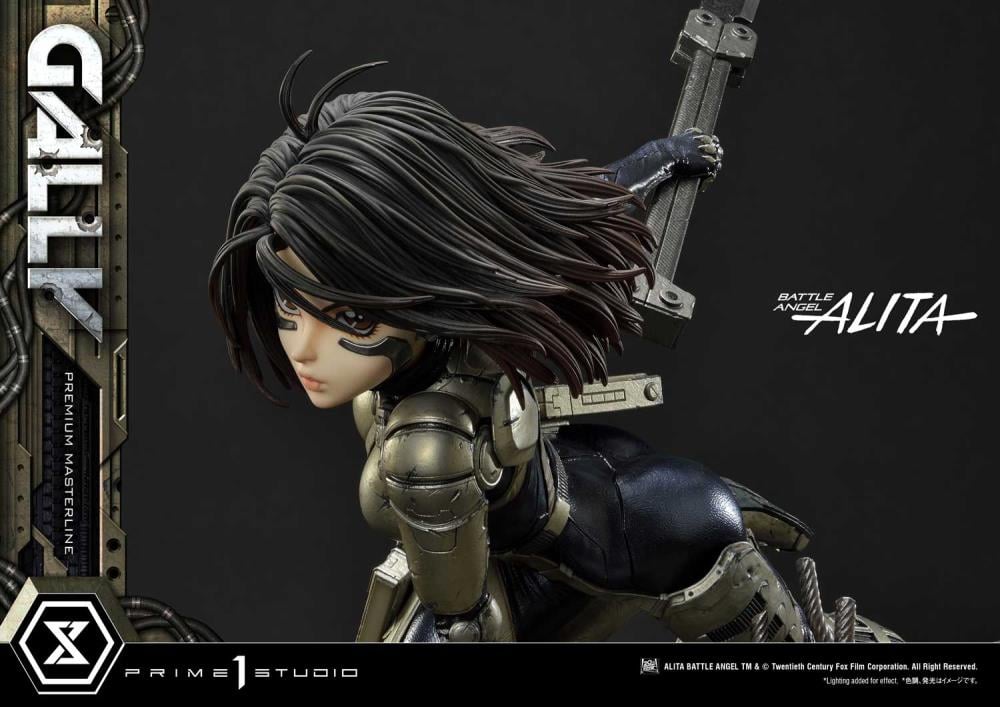 Battle Angel Alita Premium Masterline Alita 1/4 Scale Statue Gallery Image 15