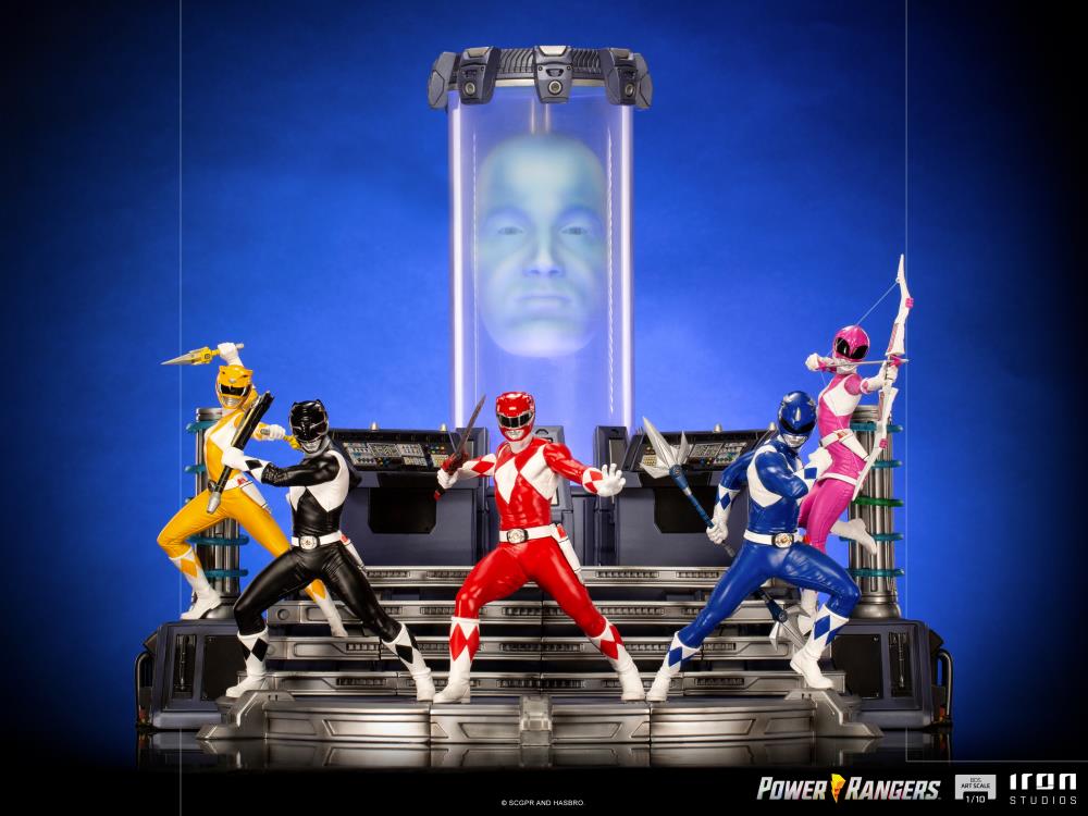 Mighty Morphin Power Rangers Battle Diorama Series White Ranger 1/10 Scale Limited Edition Statue Gallery Image 17