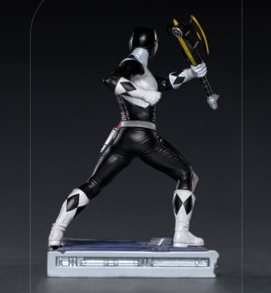 Mighty Morphin Power Rangers Battle Diorama Series Black Ranger 1/10 Scale Limited Edition Statue Gallery Image 5