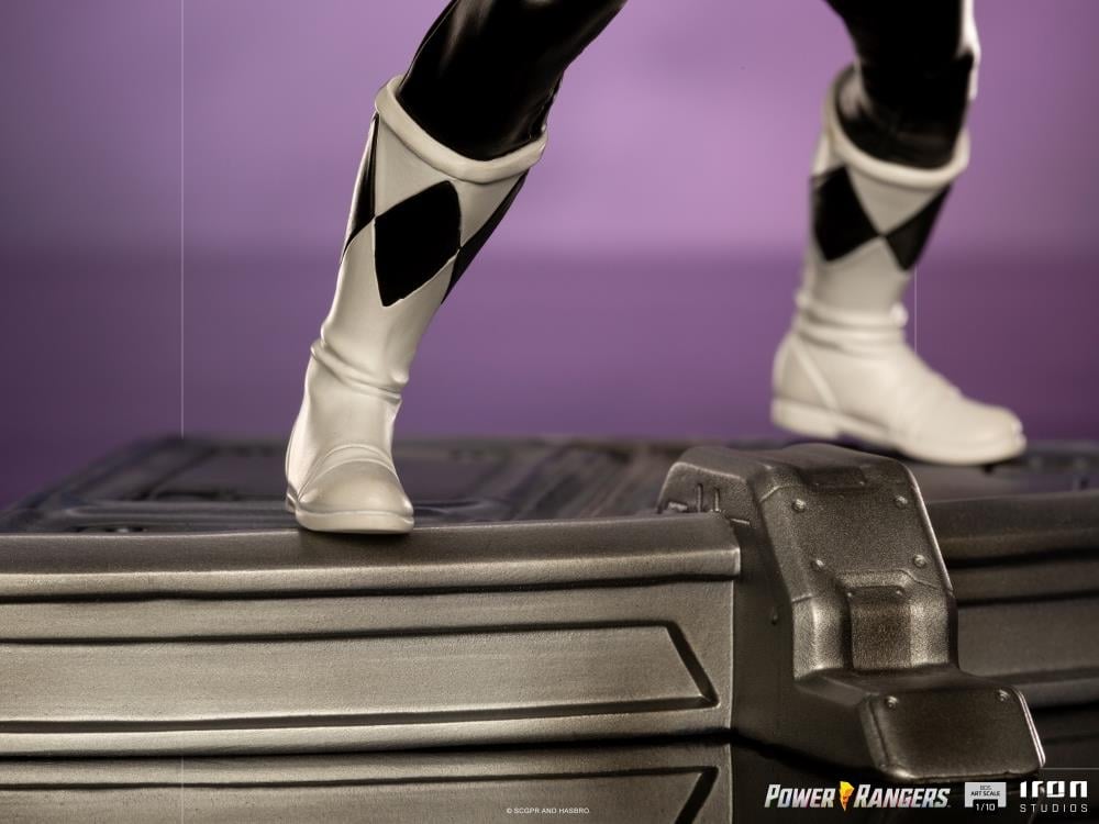Mighty Morphin Power Rangers Battle Diorama Series Black Ranger 1/10 Scale Limited Edition Statue Gallery Image 12