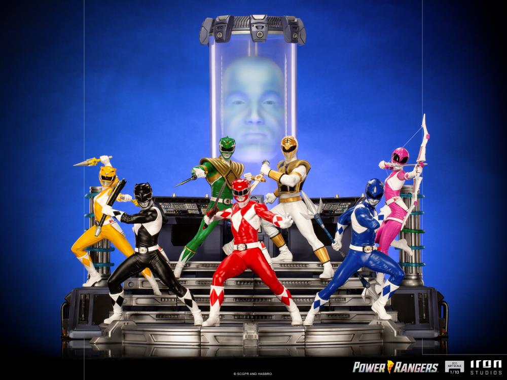 Mighty Morphin Power Rangers Battle Diorama Series Black Ranger 1/10 Scale Limited Edition Statue Gallery Image 14