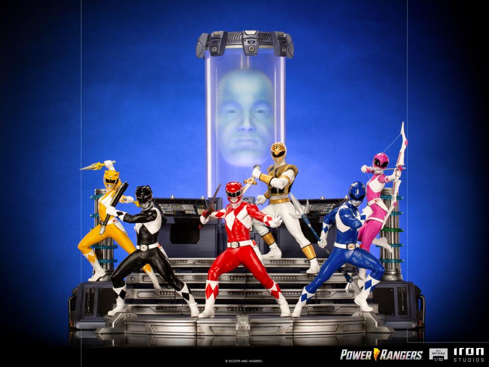 Mighty Morphin Power Rangers Battle Diorama Series Yellow Ranger 1/10 Scale Limited Edition Statue Gallery Image 16