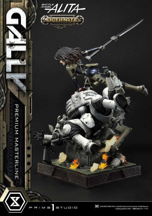 Battle Angel Alita Premium Masterline Alita (Ultimate Ver.) 1/4 Scale Statue Gallery Image 17