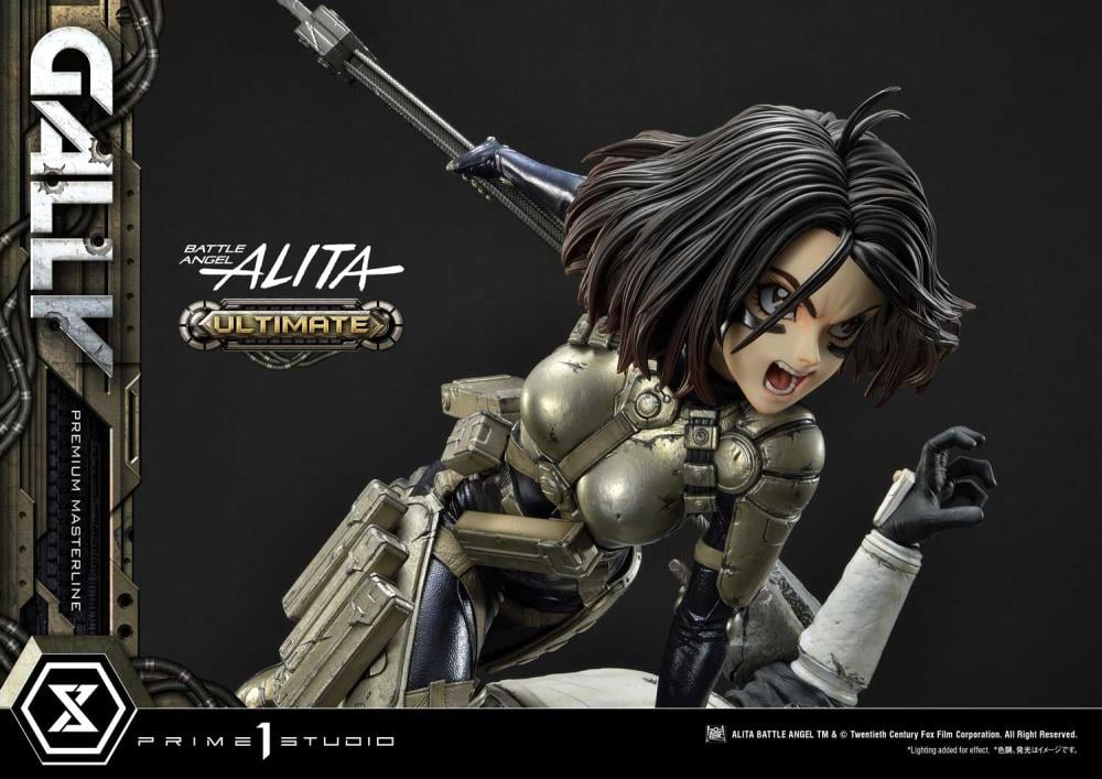 Battle Angel Alita Premium Masterline Alita (Ultimate Ver.) 1/4 Scale Statue Gallery Image 25