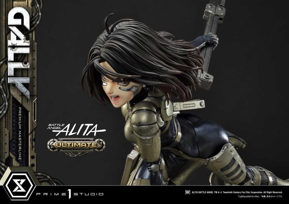 Battle Angel Alita Premium Masterline Alita (Ultimate Ver.) 1/4 Scale Statue Gallery Image 24