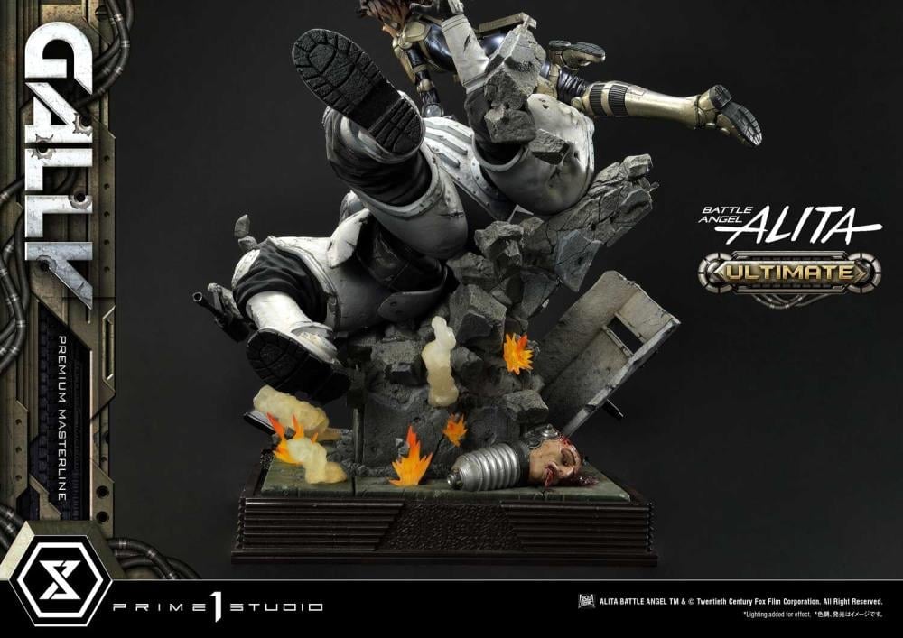 Battle Angel Alita Premium Masterline Alita (Ultimate Ver.) 1/4 Scale Statue Gallery Image 31