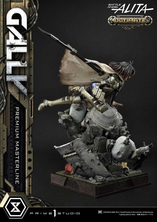 Battle Angel Alita Premium Masterline Alita (Ultimate Ver.) 1/4 Scale Statue Gallery Image 13