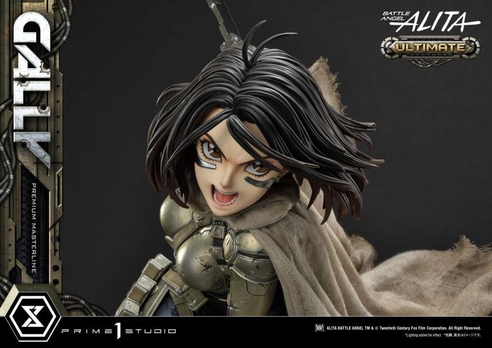 Battle Angel Alita Premium Masterline Alita (Ultimate Ver.) 1/4 Scale Statue Gallery Image 27