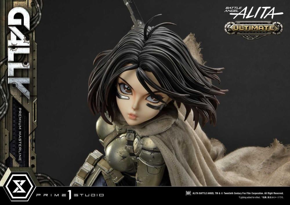 Battle Angel Alita Premium Masterline Alita (Ultimate Ver.) 1/4 Scale Statue Gallery Image 29