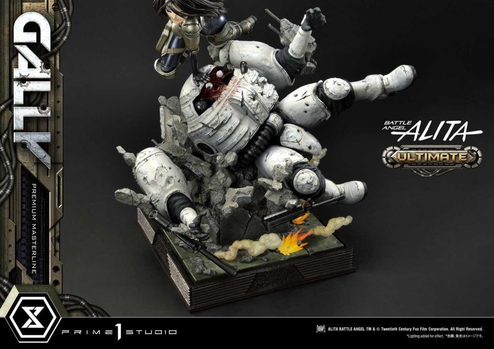 Battle Angel Alita Premium Masterline Alita (Ultimate Ver.) 1/4 Scale Statue Gallery Image 30