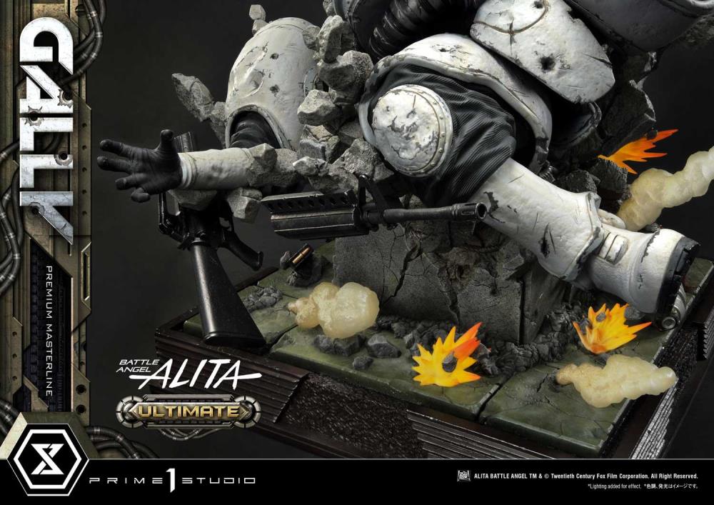 Battle Angel Alita Premium Masterline Alita (Ultimate Ver.) 1/4 Scale Statue Gallery Image 33