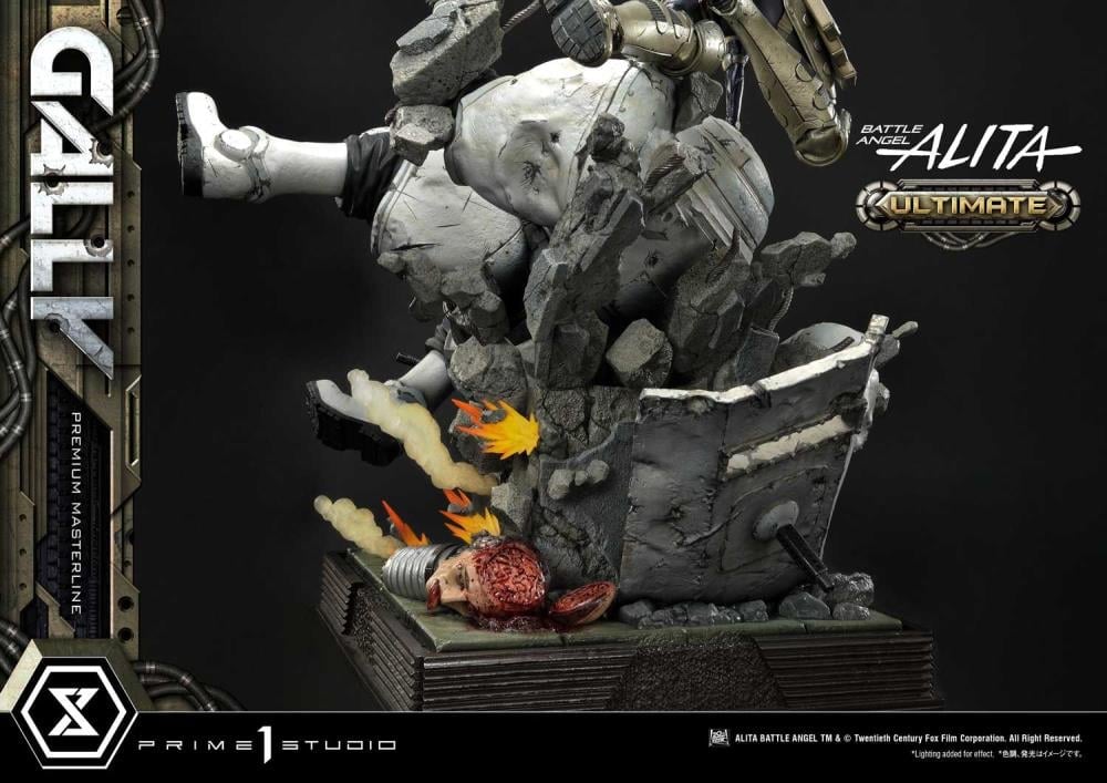 Battle Angel Alita Premium Masterline Alita (Ultimate Ver.) 1/4 Scale Statue Gallery Image 32