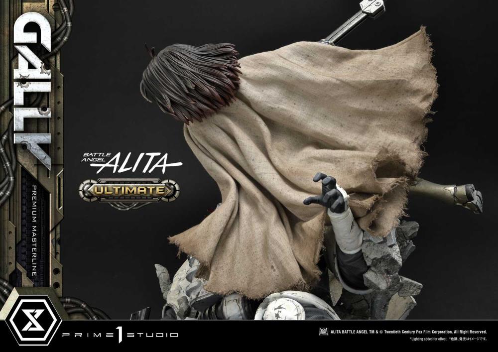 Battle Angel Alita Premium Masterline Alita (Ultimate Ver.) 1/4 Scale Statue Gallery Image 23