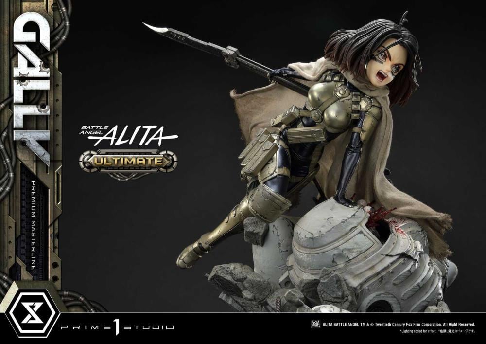 Battle Angel Alita Premium Masterline Alita (Ultimate Ver.) 1/4 Scale Statue Gallery Image 21