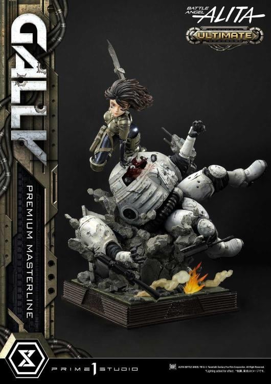 Battle Angel Alita Premium Masterline Alita (Ultimate Ver.) 1/4 Scale Statue Gallery Image 16