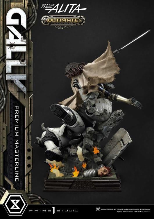 Battle Angel Alita Premium Masterline Alita (Ultimate Ver.) 1/4 Scale Statue Gallery Image 11