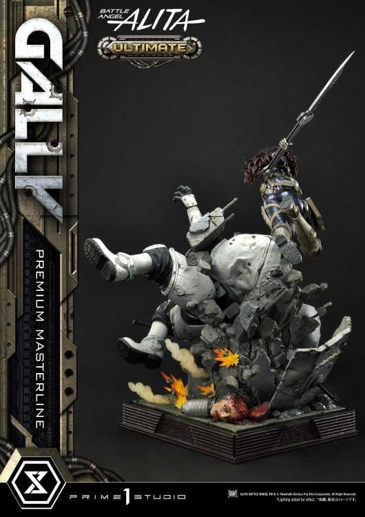 Battle Angel Alita Premium Masterline Alita (Ultimate Ver.) 1/4 Scale Statue Gallery Image 18