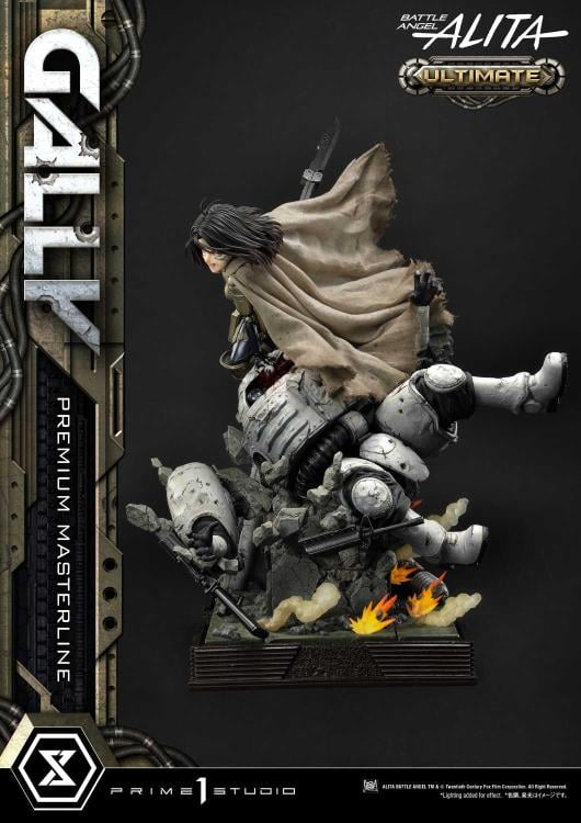 Battle Angel Alita Premium Masterline Alita (Ultimate Ver.) 1/4 Scale Statue Gallery Image 10