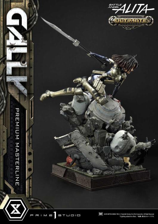Battle Angel Alita Premium Masterline Alita (Ultimate Ver.) 1/4 Scale Statue Gallery Image 19