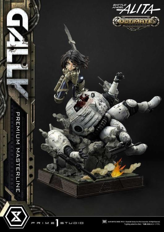 Battle Angel Alita Premium Masterline Alita (Ultimate Ver.) 1/4 Scale Statue Gallery Image 15