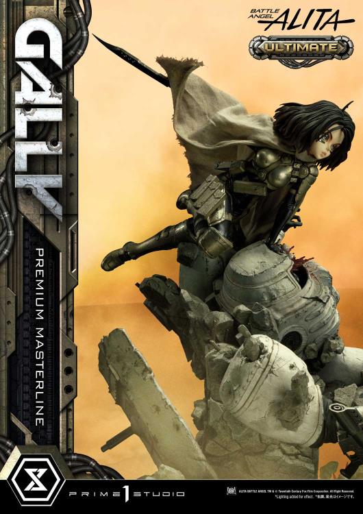 Battle Angel Alita Premium Masterline Alita (Ultimate Ver.) 1/4 Scale Statue Gallery Image 5