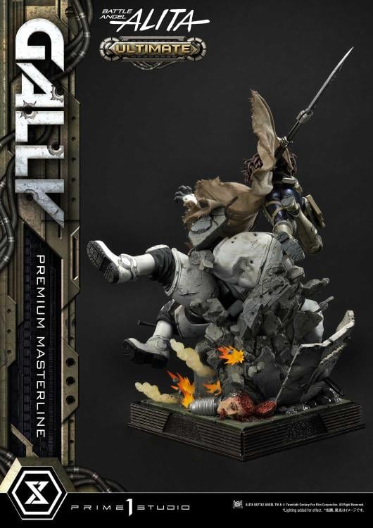 Battle Angel Alita Premium Masterline Alita (Ultimate Ver.) 1/4 Scale Statue Gallery Image 12