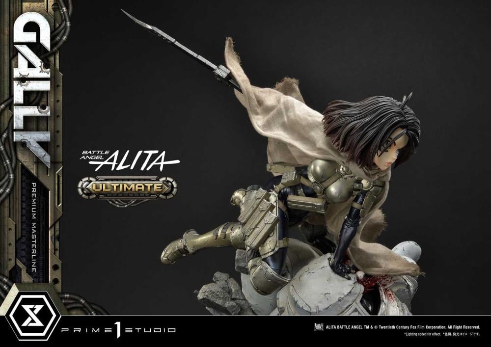 Battle Angel Alita Premium Masterline Alita (Ultimate Ver.) 1/4 Scale Statue Gallery Image 20