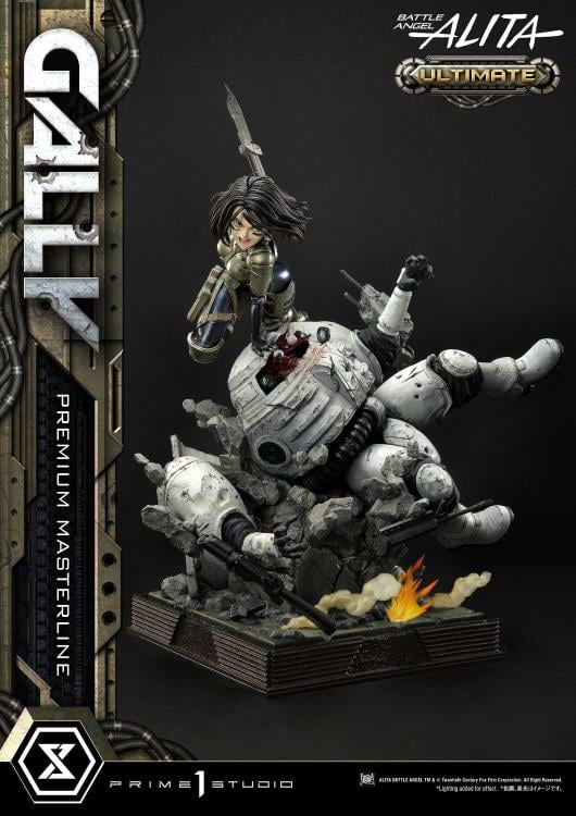 Battle Angel Alita Premium Masterline Alita (Ultimate Ver.) 1/4 Scale Statue Gallery Image 14