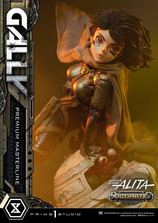 Battle Angel Alita Premium Masterline Alita (Ultimate Ver.) 1/4 Scale Statue Gallery Image 6