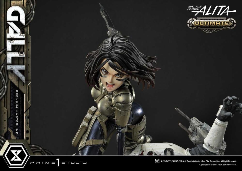 Battle Angel Alita Premium Masterline Alita (Ultimate Ver.) 1/4 Scale Statue Gallery Image 26