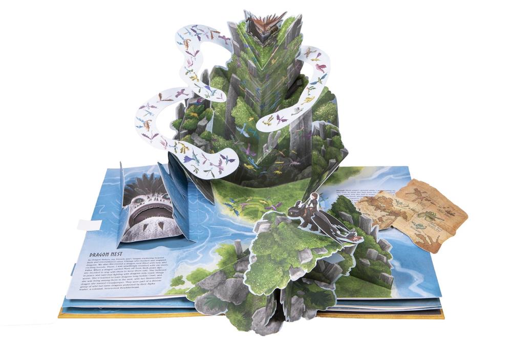 DreamWorks Dragons: Adventures with Dragons Pop-Up Book Gallery Image 6