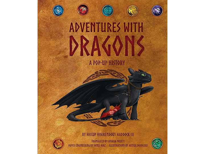 DreamWorks Dragons: Adventures with Dragons Pop-Up Book Gallery Image 1