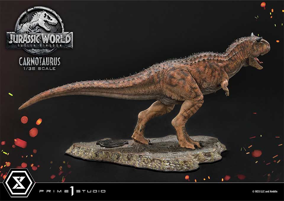 Jurassic World: Fallen Kingdom Carnotaurus 1/38 Scale Statue Gallery Image 8