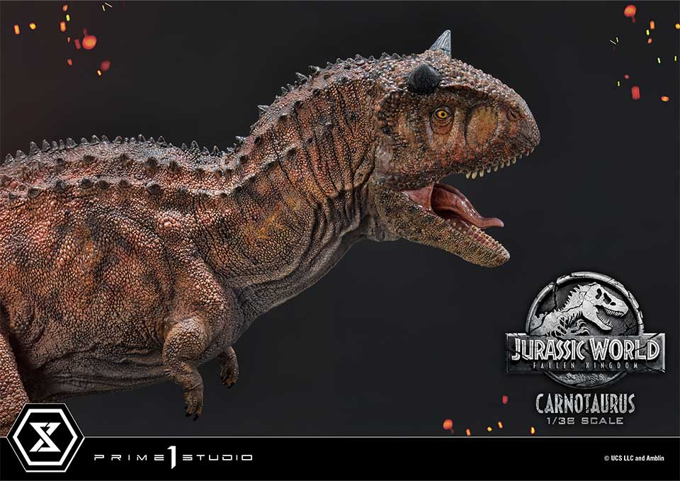 Jurassic World: Fallen Kingdom Carnotaurus 1/38 Scale Statue Gallery Image 12