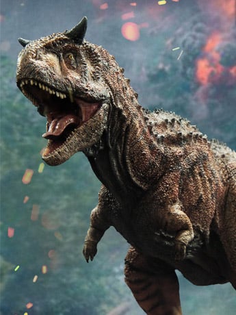 Jurassic World: Fallen Kingdom Carnotaurus 1/38 Scale Statue Gallery Image 2