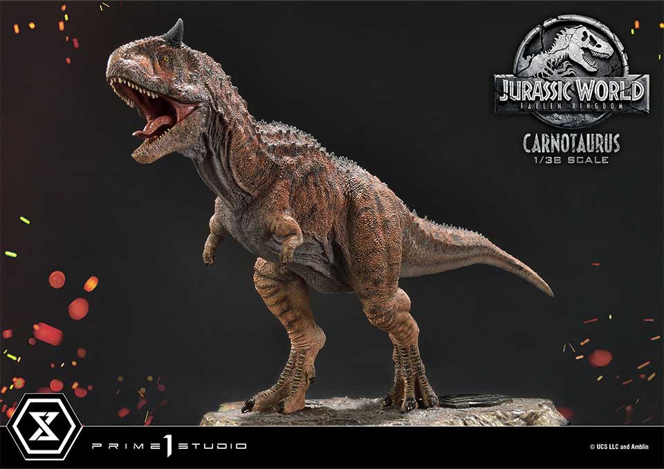Jurassic World: Fallen Kingdom Carnotaurus 1/38 Scale Statue Gallery Image 9