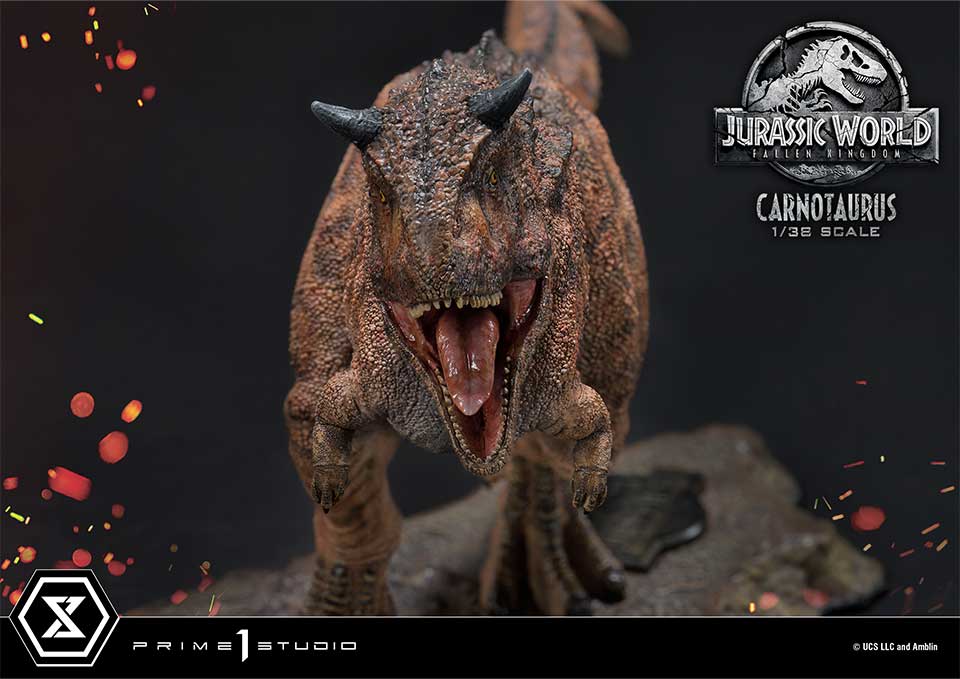 Jurassic World: Fallen Kingdom Carnotaurus 1/38 Scale Statue Gallery Image 11