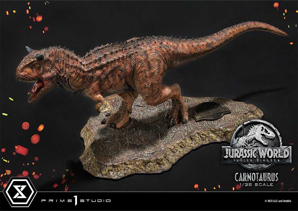 Jurassic World: Fallen Kingdom Carnotaurus 1/38 Scale Statue Gallery Image 14