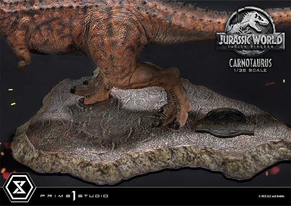 Jurassic World: Fallen Kingdom Carnotaurus 1/38 Scale Statue Gallery Image 13