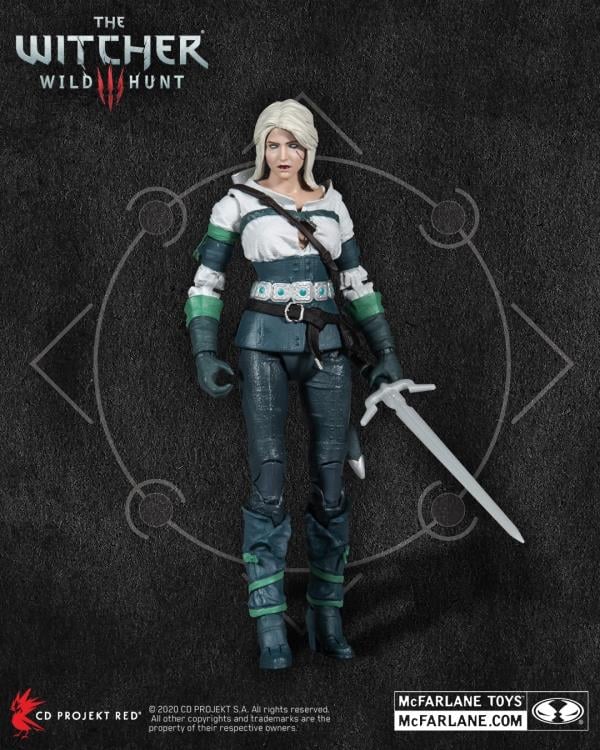 The Witcher 3: Wild Hunt Ciri (Elder Blood Eyes) Action Figure Gallery Image 3