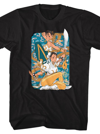 Street Fighter Chun-Li T-Shirt Gallery Image 2