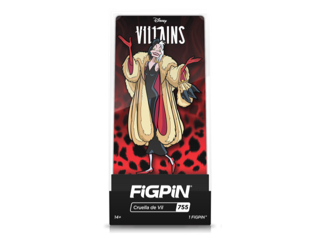 Disney Villains FiGPiN #755 Cruella de Vil Gallery Image 4
