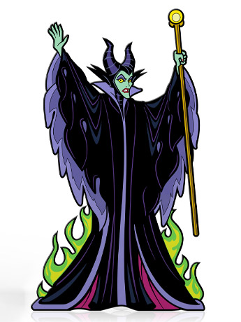 Disney Villains FiGPiN #756 Maleficent Gallery Image 2