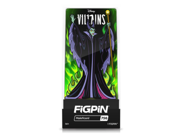 Disney Villains FiGPiN #756 Maleficent Gallery Image 4