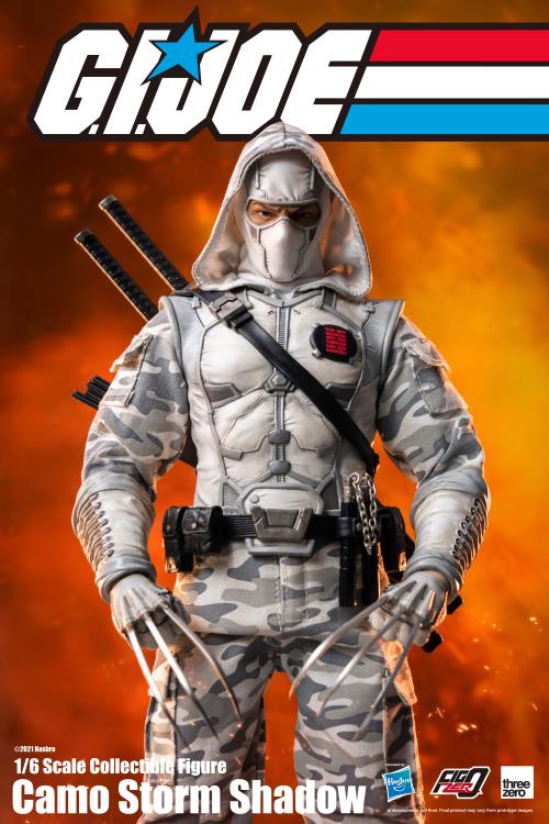 G.I. Joe FigZero Storm Shadow (Camo) 1/6 Scale PX Previews Exclusive Figure Gallery Image 4