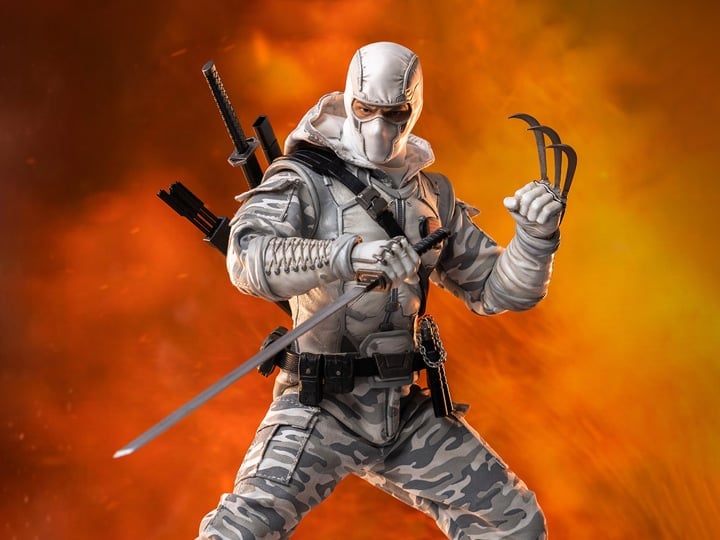 G.I. Joe FigZero Storm Shadow (Camo) 1/6 Scale PX Previews