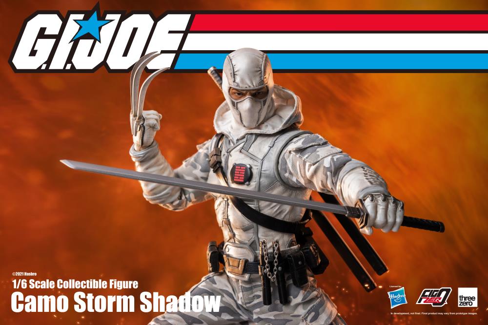 G.I. Joe FigZero Storm Shadow (Camo) 1/6 Scale PX Previews Exclusive Figure Gallery Image 10