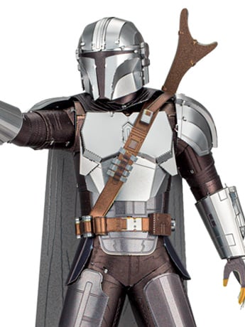 The Mandalorian Metal Earth ICONX The Mandalorian Model Kit Gallery Image 2